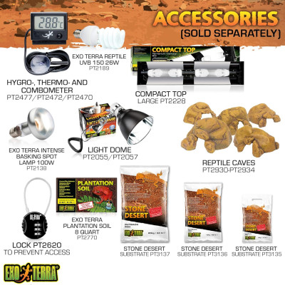 Exo Terra terrarium 60x45x60cm