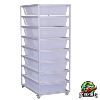 RACK LP100 - 1 LARGO - 8 LIVELLI